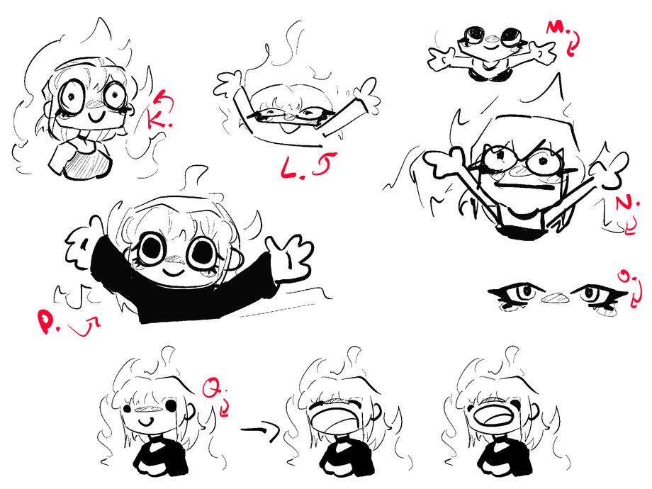Emote Commission Sketch Sheet B