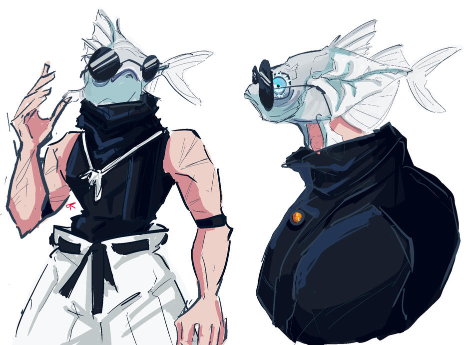 Fish Head Gojo Satoru