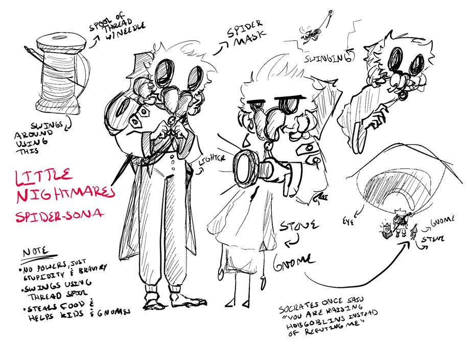 Little Nightmares Spidersona