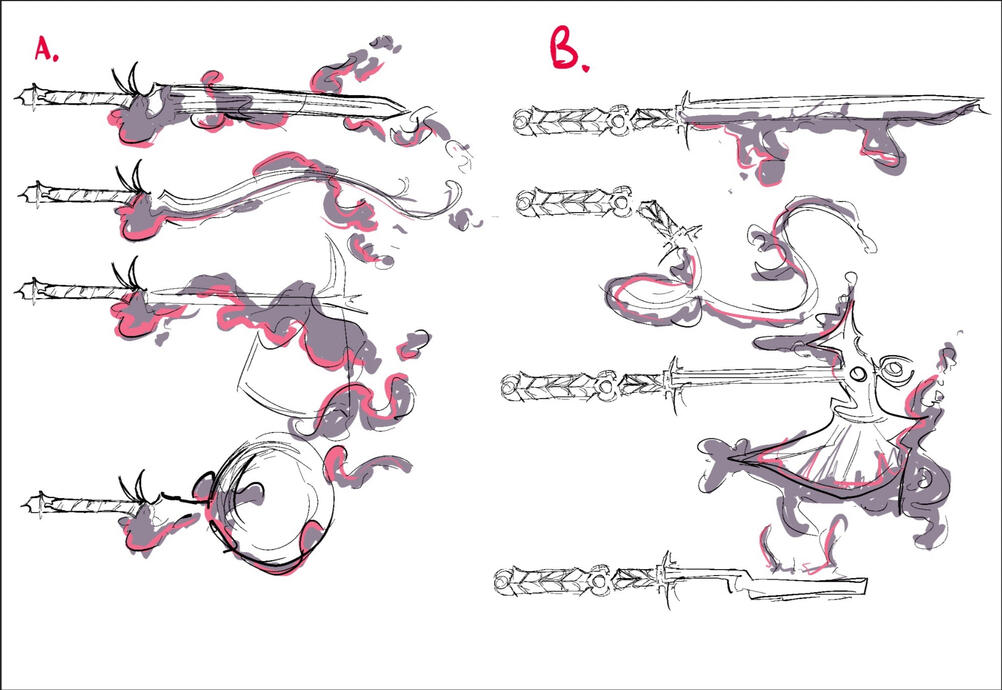 Weapon Sketches