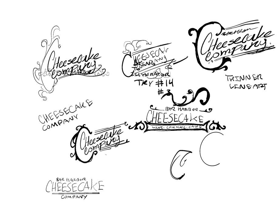 Cheesecake Company Logo Drafts