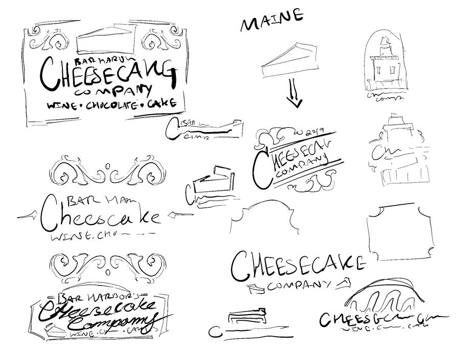 Cheesecake Company Logo Drafts