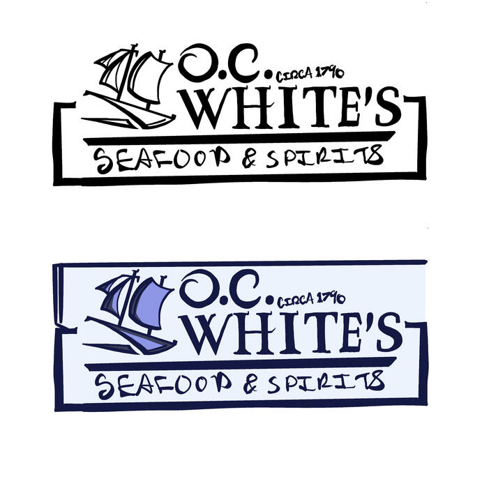 Oc White's Logo Draft